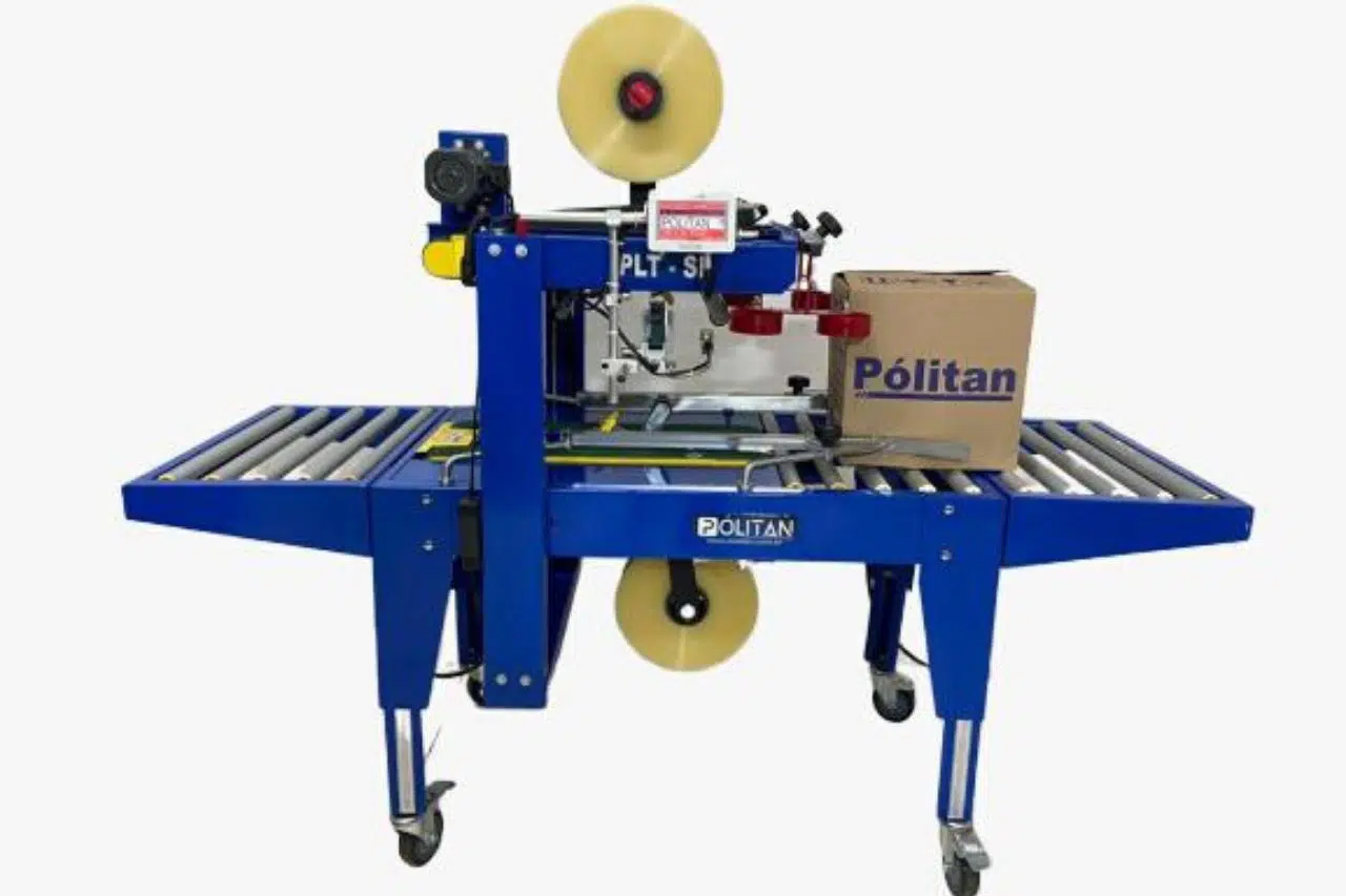 A seladora de caixa automatiza professos manuais de fechamento